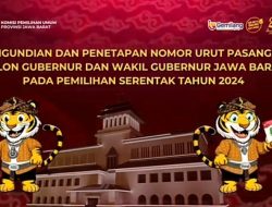 Ini Dia Nomor Urut Empat Pasangan Calon Gubernur dan Wakil Gubernur Jawa Barat di Pilkada Jabar 2024