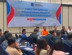 AirNav Kertajati Adakan Table Top Simulasi Penanganan Pesawat dalam Keadaan Darurat di BIJB Kertajati