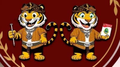 Mengenal Maskot Pilgub Jabar, Sepasang Harimau Bara!