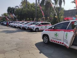 Pemkab Majalengka Dapat Bantuan 19 Kendaraan untuk Layanan Kesehatan