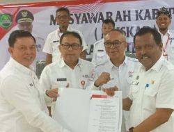 Kepala Dinsos Tatang Komara Jabat Ketua PMI Subang