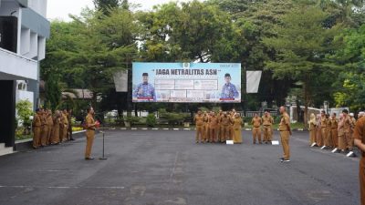 Sekda Subang Ajak Ribuan ASN Jaga Netralitas di Pilkada 2024