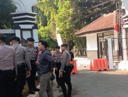 Ratusan Personel Kepolisian Diterjunkan Untuk Pengamanan Pelantikan Anggota DPRD Subang