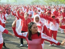 Semarak Gebyar Senam Ceria HUT Pertama RS Hamori Subang Bersama Nova Rozma