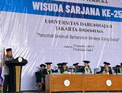 Hadiri Wisuda Mahasiswa Universitas Darunnajah Jakarta, JK: Jangan Hanya Kuasai Spritualitas, Tapi Kuasai Muammalah