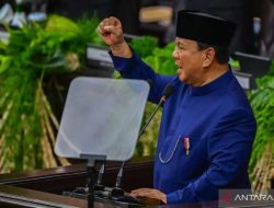 Inilah Isi Pidato Prabowo Saat Dilantik Menjadi Presiden ke-8 RI
