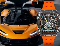 Kolaborasi Eksklusif Richard Mille-McLaren Lahirkan Jam Tangan RM 65-01 Automatic Split-Seconds Chronograph McLaren W1