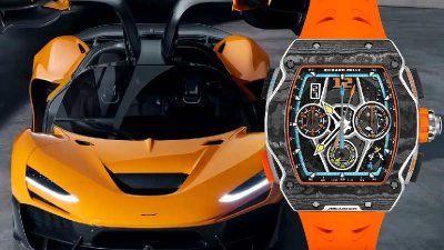 Kolaborasi Eksklusif Richard Mille-McLaren Lahirkan Jam Tangan RM 65-01 Automatic Split-Seconds Chronograph McLaren W1