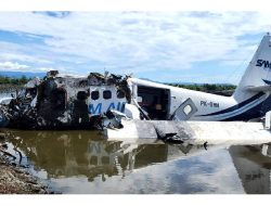 4 Orang Tewas dalam Kecelakaan Pesawat SAM Air di Gorontalo