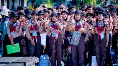 Minggu Berpetualang, Sebanyak 1.140 Siswa Ikuti Lomba Lintas Alam XXIX Se-Jawa Bali Tahun 2024 di Sumedang