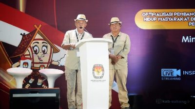 H. Ruhimat Rileks Hadapi Debat Publik Calon Bupati Subang Sesi Kedua