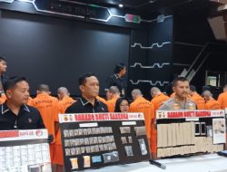 Polres Subang Borgol 24 Tersangka Kasus Narkoba