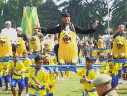 Sambut Hari Sumpah Pemuda, Kabupaten Subang Pecahkan Rekor MURI Gotong Sisingan Terbanyak