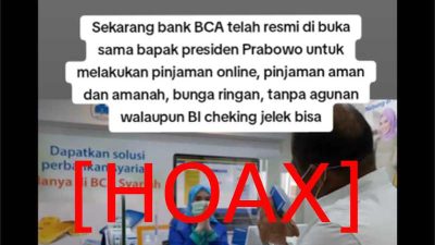 BCA Klarifikasi Beredarnya Penipuan Terkait Pinjaman Online Tanpa Agunan