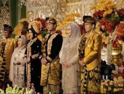 Putra Mahfud MD Menikah dengan Putri TGB, Acara Dibalut Adat NTB