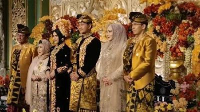 Putra Mahfud MD Menikah dengan Putri TGB, Acara Dibalut Adat NTB