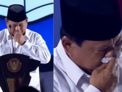 Presiden Prabowo Menangis Saat Pidato di Peringatan Hari Guru Nasional 2024