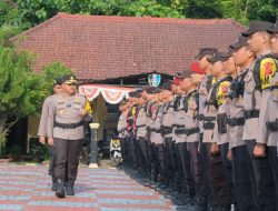 H-2 Pilkada, Polres Subang Terjunkan Ratusan Personel Pengamanan TPS