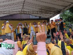 Ribuan Warga Subang Tumplek Rayakan Hari Jadi ke-60 Golkar, Elita: Insya Allah Religius Pasti Menang