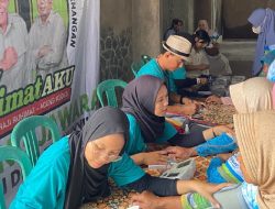 Paslon Jimat Aku Gelar Pengobatan Gratis di Tanjungsiang Subang