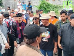 Didampingi Oni SOS, H. Ruhimat Sosialisasi Program di Daerah Pamanukan Subang