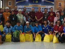 Lapas Subang Berikan Bantuan untuk Keluarga Warga Binaan