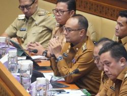Pj. Bupati Subang Hadiri RDP dengan Komisi II DPR RI Terkait Kesiapan Pilkada