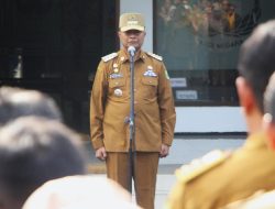 Jelang Pencoblosan, Pj Bupati Subang Tegaskan Hanya Ada Visi Missi Presiden di Apel Gabungan