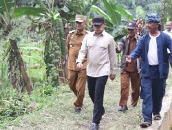 Percepatan Swasembada Pangan, Wamendagri Akan Revitalisasi Irigasi Peninggalan Belanda di Curug Agung Subang