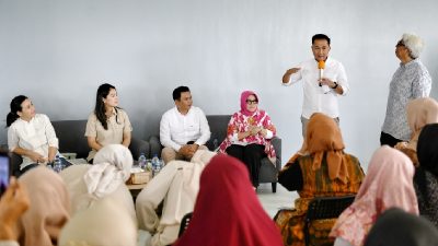 Wakil Menteri PPPA Veronica Tan Tinjau SMK NegeriTegalwaru Puwarkarta