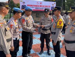 Polres Subang Lakukan Pemeriksaan Senjata Api Anggota. Wakapolres Ingatkan Soal ini