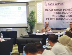 Pj. Bupati Subang Dorong PT. BPR Gemi Nastiti Rangkul Pelaku UMKM