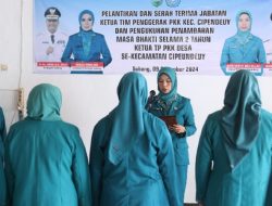 Istri Bupati Subang Ajak Kader PKK Kecamatan Cipeundeuy Tangani Permasalahan Sampah