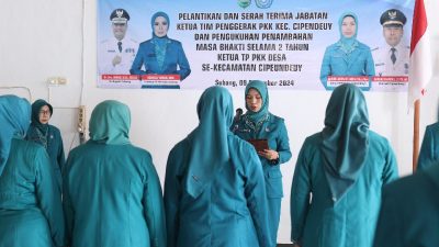 Istri Bupati Subang Ajak Kader PKK Kecamatan Cipeundeuy Tangani Permasalahan Sampah