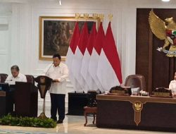 Sidang Kabinet Paripurna di Istana Kepresidenan, Prabowo Arahkan Pembantu Pemerintah