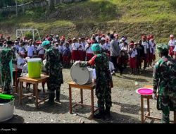 Program MBG di Papua, Didistribuskan dengan Heli dan Dimasak oleh 15 Prajurit TNI