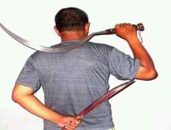 Tenteng Celurit dan Golok, Polsek Pabuaran Subang Amankan Sembilan Remaja Diduga Hendak Tawuran