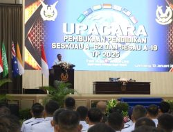Danseskoau Buka Pendidikan Seskoau Angkatan Ke-62 dan Sesau Angkatan Ke-19 TP 2025