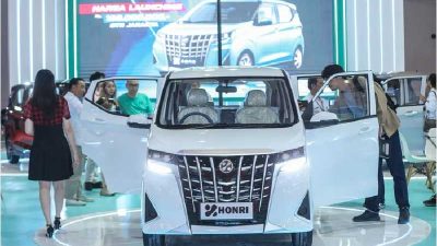 Honri Boma EV, Mobil Listrik Mini Bergaya Alphard yang Akan Dirakit di Indonesia