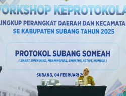 Prokopim Setda Subang Gelar Workshop Keprotokolan