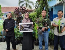 Dukung Penghijauan, PT Dahana Hadirkan Arboretum di SMPN 4 Subang