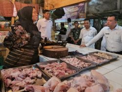 Jelang Puasa Ramadan, Wabup Majalengka Sidak Pasar dan SPBE.