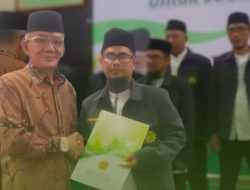 Ade Ghozali Dilantik Jadi Ketua Persis Kabupaten Subang