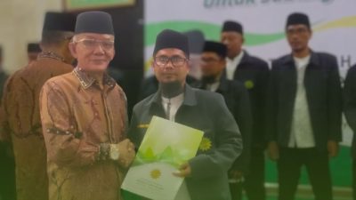 Ade Ghozali Dilantik Jadi Ketua Persis Kabupaten Subang