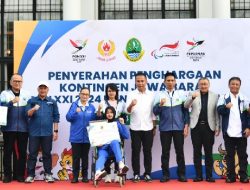 Hat-Trick Juara Umum PON, Pj Gubernur Jabar Apresiasi Atlet dan Kontingen PON XXI serta PEPARNAS XVII 2024
