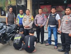 Polsek Pamanukan Subang Ringkus Kawanan Begal Motor Spesialis Jalur Pantura