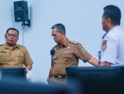 Hadapi Ramadan, Pj Bupati Subang Kunjungi Dinas Perhubungan