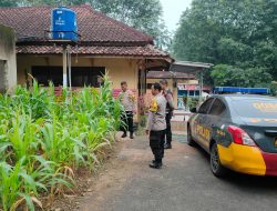 Dukung Program Asta Cita, Polsekta Subang Manfaatkan Lahan Kosong untuk Tanam Jagung