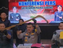 Perang Sarung di Subang Berujung Maut, Satu Orang Tewas