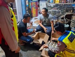 Malam Takbiran, Polsek Pagaden Subang Gencarkan Razia Miras